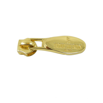 New Design Golden Custom Zinc Alloy Metal Zipper Puller